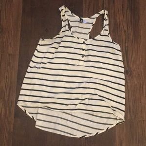 Racer back blouse